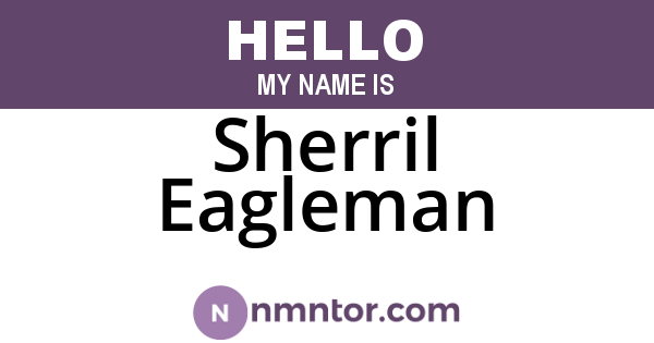 Sherril Eagleman