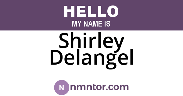 Shirley Delangel