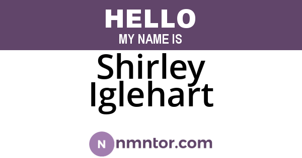 Shirley Iglehart