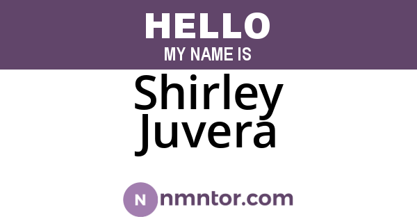 Shirley Juvera