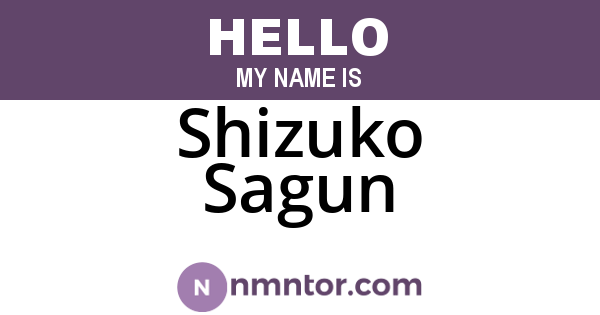 Shizuko Sagun