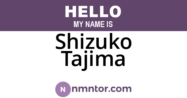 Shizuko Tajima