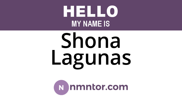 Shona Lagunas