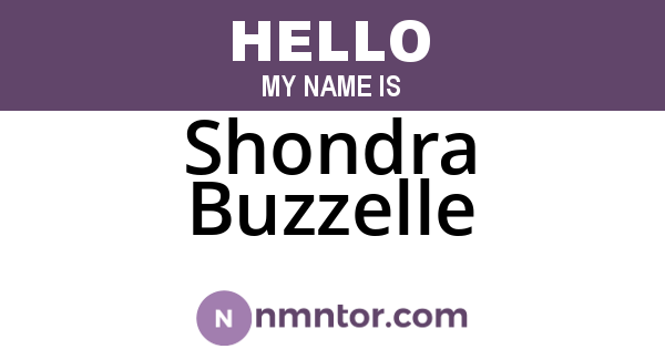 Shondra Buzzelle