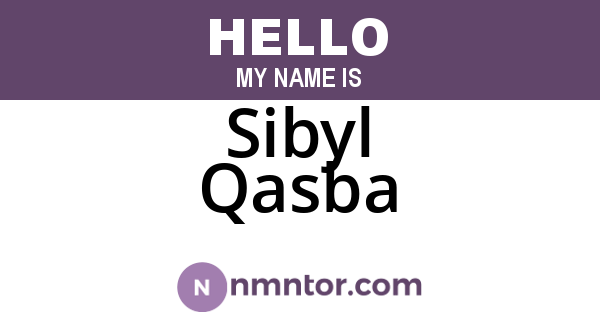 Sibyl Qasba