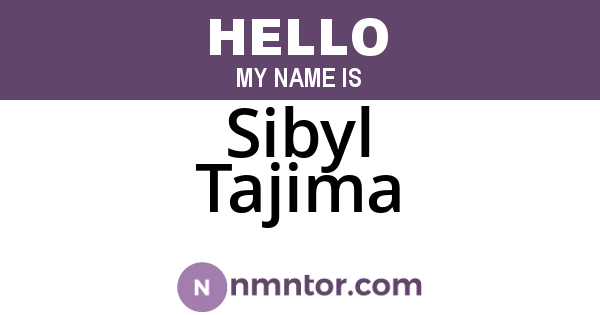 Sibyl Tajima