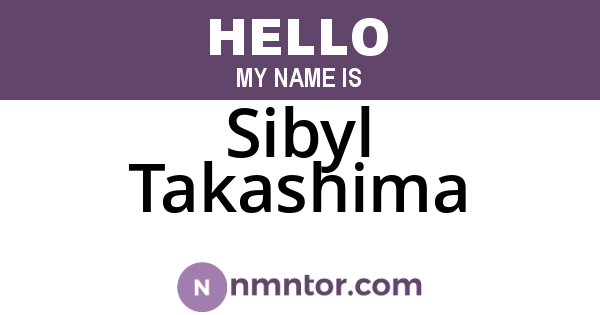 Sibyl Takashima