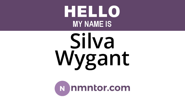 Silva Wygant