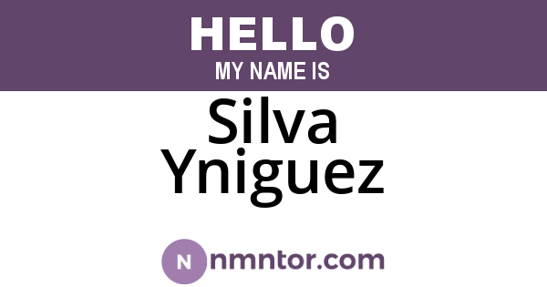 Silva Yniguez