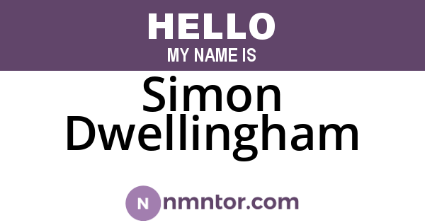 Simon Dwellingham