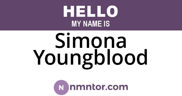 Simona Youngblood