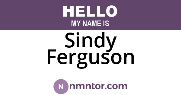 Sindy Ferguson