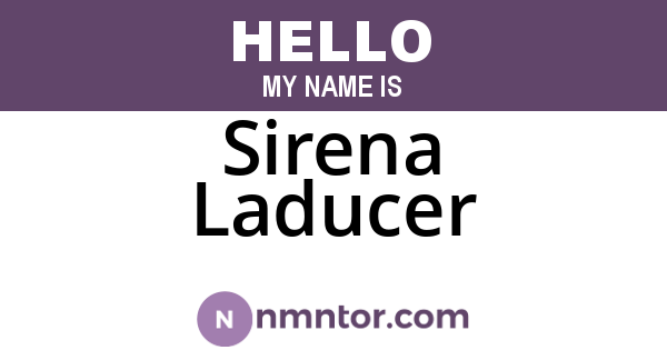 Sirena Laducer