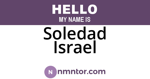 Soledad Israel