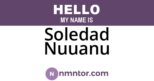 Soledad Nuuanu
