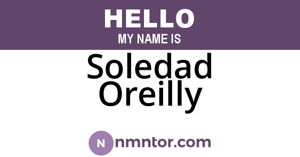Soledad Oreilly
