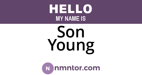 Son Young