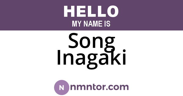 Song Inagaki