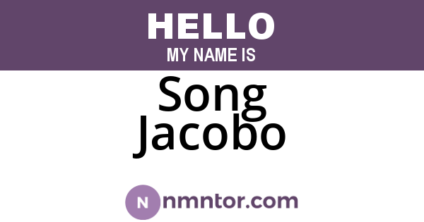 Song Jacobo