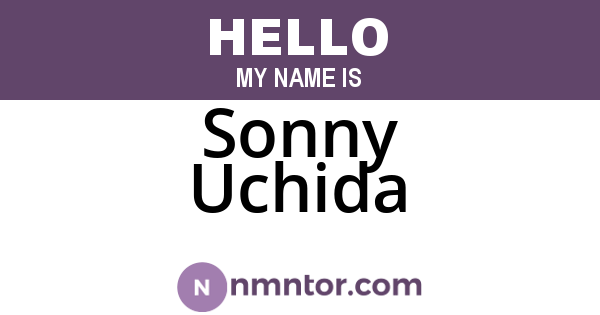 Sonny Uchida