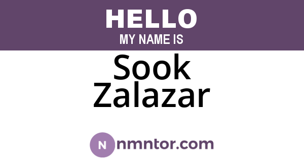 Sook Zalazar