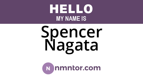 Spencer Nagata