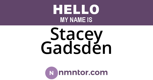 Stacey Gadsden