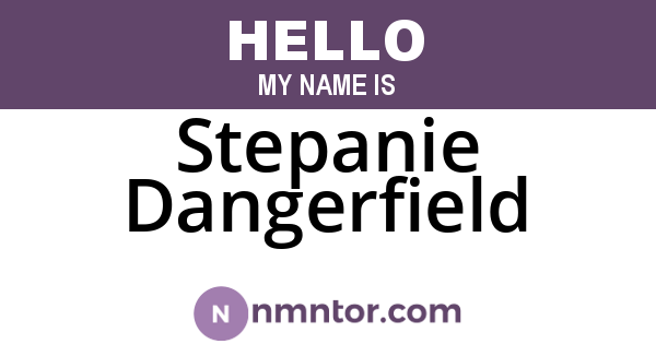 Stepanie Dangerfield