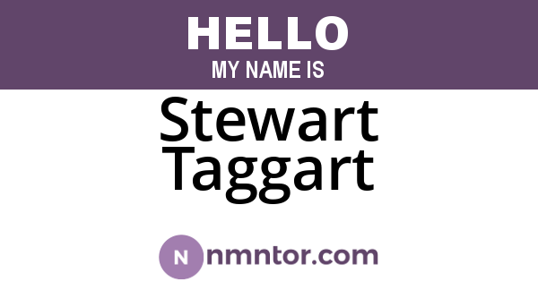 Stewart Taggart
