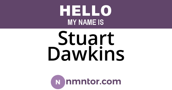 Stuart Dawkins