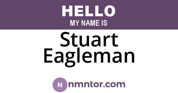 Stuart Eagleman