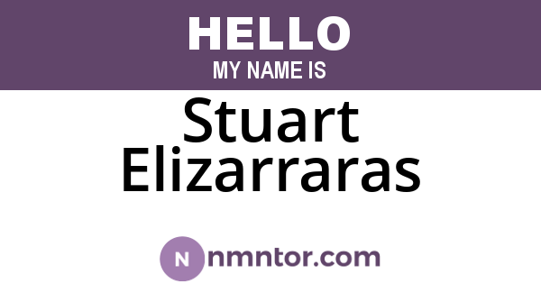 Stuart Elizarraras