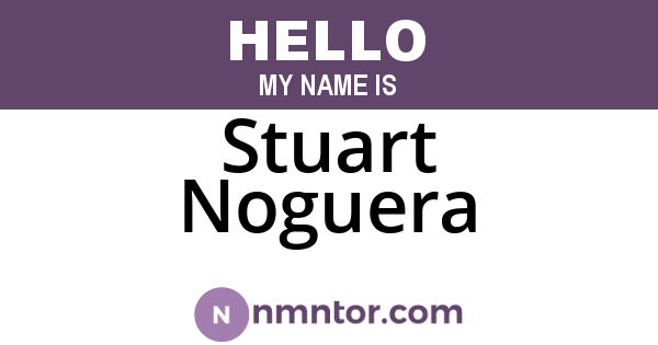 Stuart Noguera