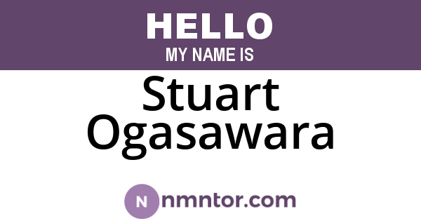 Stuart Ogasawara