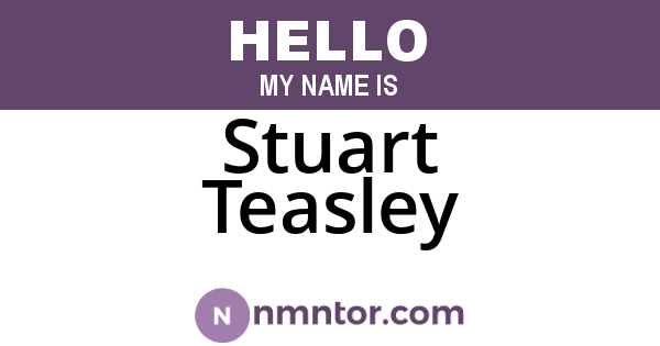 Stuart Teasley
