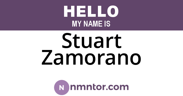 Stuart Zamorano