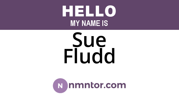 Sue Fludd
