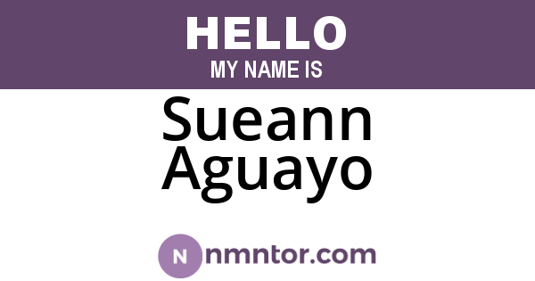 Sueann Aguayo