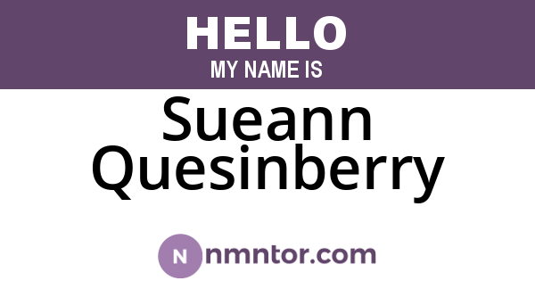 Sueann Quesinberry