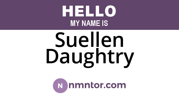 Suellen Daughtry
