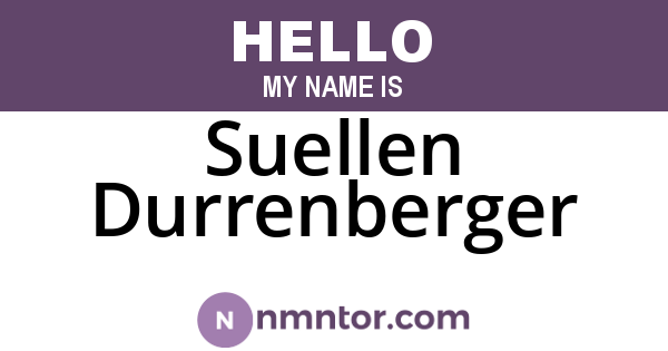 Suellen Durrenberger