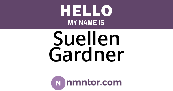 Suellen Gardner