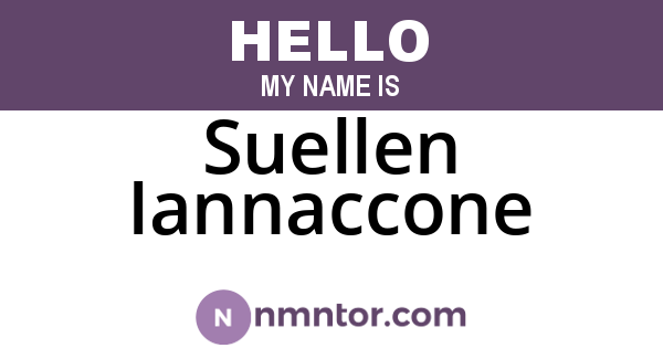 Suellen Iannaccone