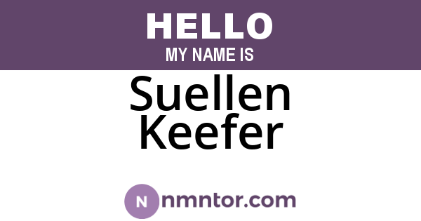 Suellen Keefer