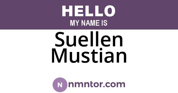 Suellen Mustian