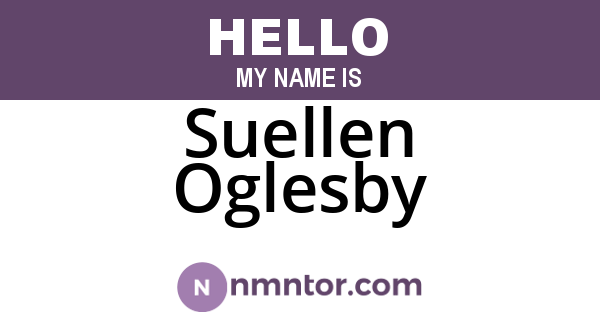 Suellen Oglesby