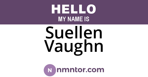Suellen Vaughn