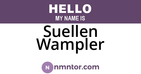 Suellen Wampler