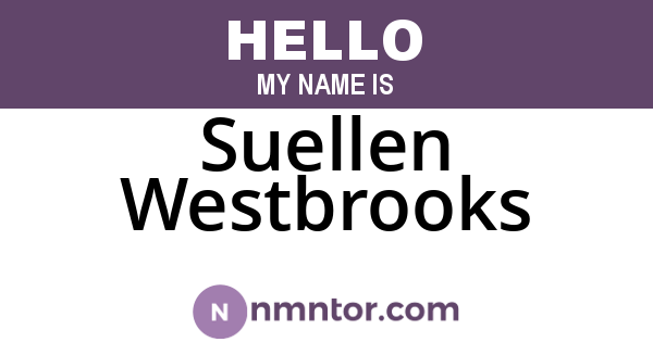 Suellen Westbrooks