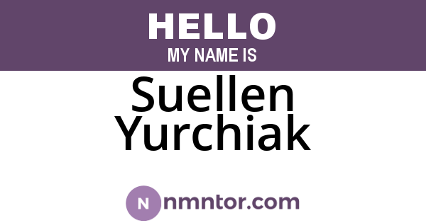 Suellen Yurchiak